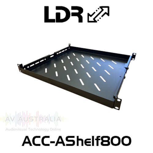 LDR 1RU Adjustable Shelf For 445mm To 800mm Deep Racks