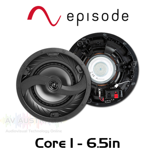 Episode Core 1 Series 6.5" In-Ceiling Speakers (Pair)