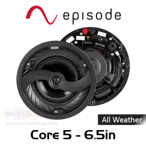 Episode Core 5 Series 6.5" All Weather In-Ceiling Speakers (Pair)