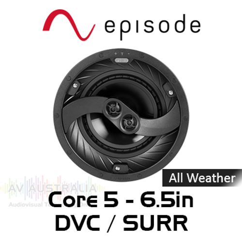 Episode Core 5 Series 6.5" DVC / Surround All Weather In-Ceiling Speaker (Each)