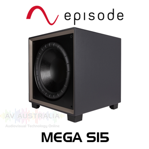 Episode Mega S Series 15" 650W RMS Sealed Subwoofer