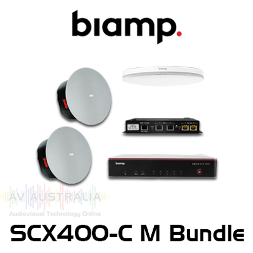 Biamp Devio SCX 400 With Ceiling Mic For Medium Conference Room