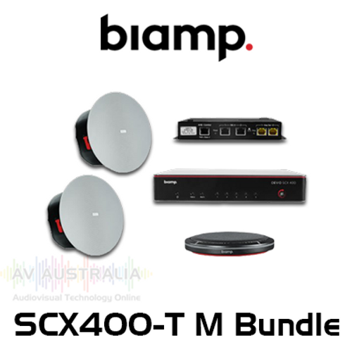 Biamp Devio SCX 400 With Tabletop Mic For Medium Conference Room