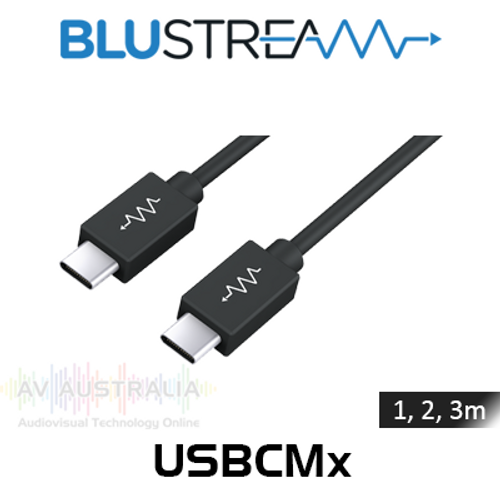 BluStream USB-C Data And Video Cable (1, 2, 3m)