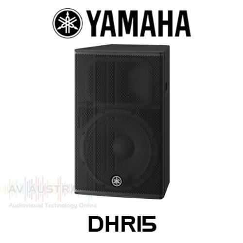 Yamaha DHR15 15" Bi-Amped Powered Bass-Reflex Loudspeaker (Each)