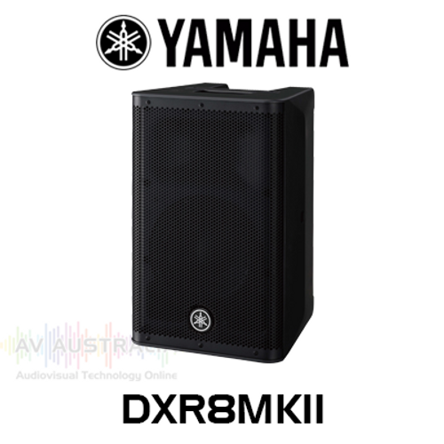 Yamaha DXR8MK2 8" Bi-Amped Powered Bass-Reflex Loudspeaker (Each)