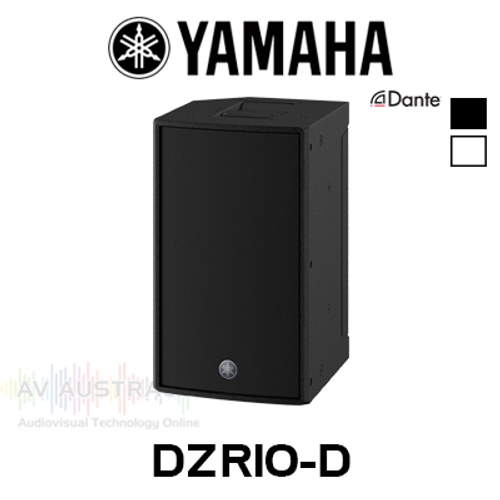 Yamaha DZR10-D 10" Bi-Amped Powered Bass-Reflex Loudspeaker With Dante (Each)