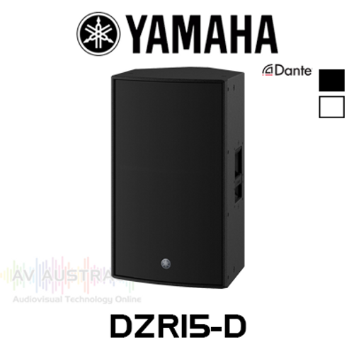 Yamaha DZR15-D 15" Bi-Amped Powered Bass-Reflex Loudspeaker With Dante (Each)