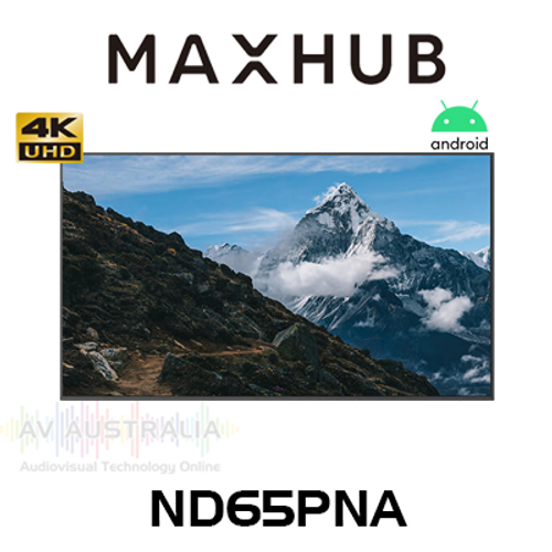 MaxHub ND65PNA 65" 4K UHD 16/7 Android Commercial Digital Signage