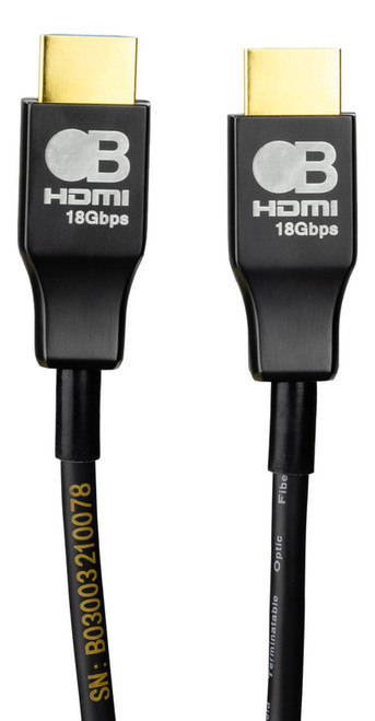 AVPro Edge Bullet Train 5K 18Gbps Active Optical HDMI Cables (10-40m)