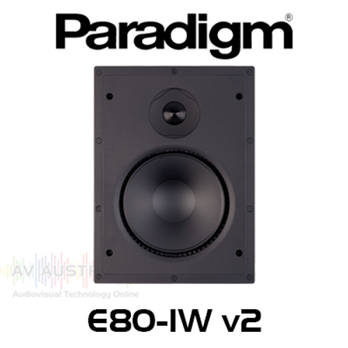 Paradigm CI Elite E80-IW v2 8" AL-MAG In-Wall Speaker (Each)