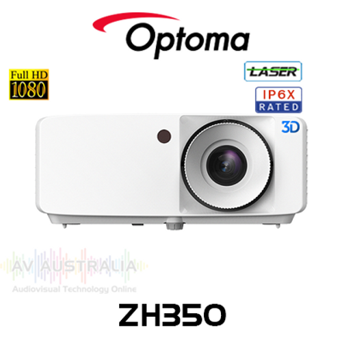 Optoma ZH350 Full HD 3600 Lumens IP6X 24/7 Professional Installation Laser Projector