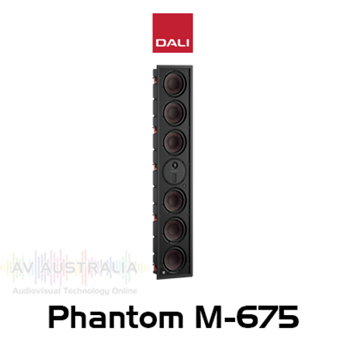 Dali Phantom M-675 Dual 7" Woofers In-Wall Loudspeaker with Passive Radiators (Each)