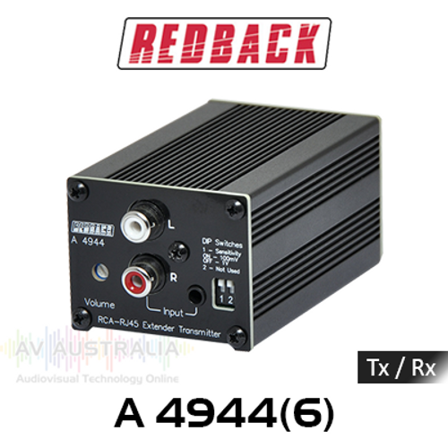Redback Line RCA Cat5 Extender (Transmitter / Receiver)
