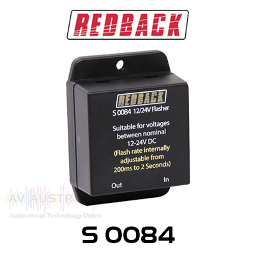 Redback 12V / 24V DC Adjustable Flasher Unit