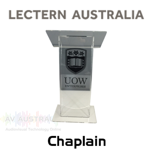 Lectern Australia ACL100 Chaplain Acrylic Lectern