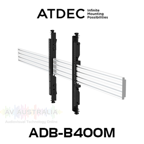 Atdec ADB-B400M VESA 400 Micro Adjust Fixed Brackets (50kg Max)
