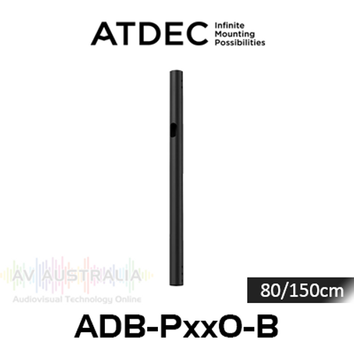 Atdec ADB 80/150cm Long 50mm Diameter Steel Pole