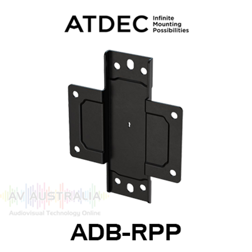Atdec ADB-RPP Rail To Pole Collar Attachment Plate