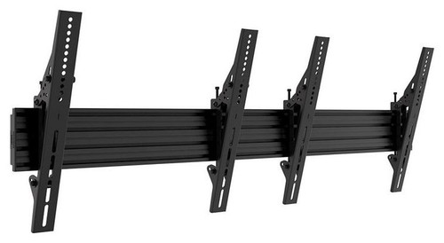 Atdec ADBS-2X1-12TW 2x1 VESA 400 Tilt Menu Board Wall Mount (50kg Max Per Screen)