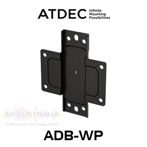 Atdec ADB-WP Rail To Wall Attachment Plate