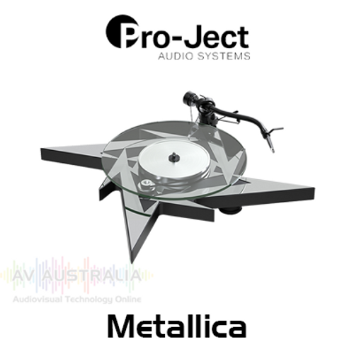 Pro-Ject Metallica Limited Edition Turntable