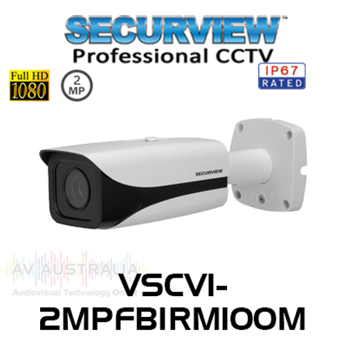 SecurView Ultimate 1080p 2MP 2.7-12mm Varifocal Outdoor HDCVI Bullet Camera