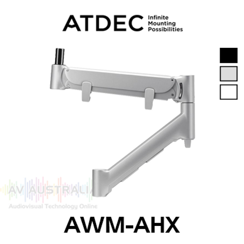 Atdec AWM-AHX Heavy Duty 597mm Dynamic Monitor Arm For AWM Modular Mounts (16kg Max)