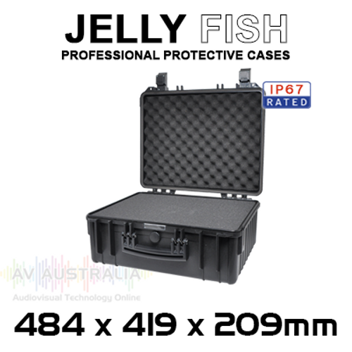 JellyFish 484x419x209mm IP67 Protective ABS Case