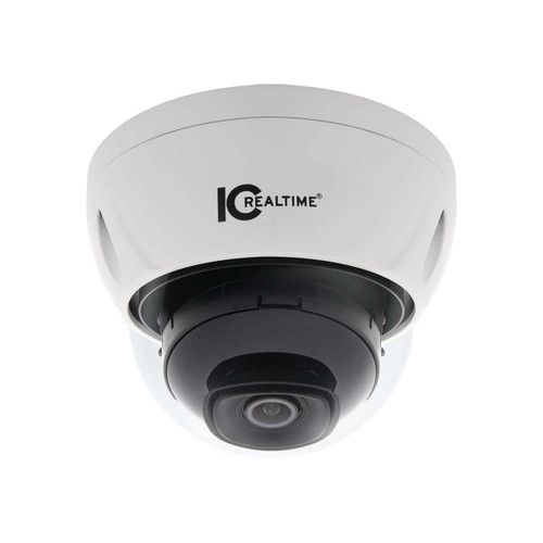 IC Realtime Edge 2MP 1080P 2.8mm Lens Outdoor Vandal PoE Dome IP Camera