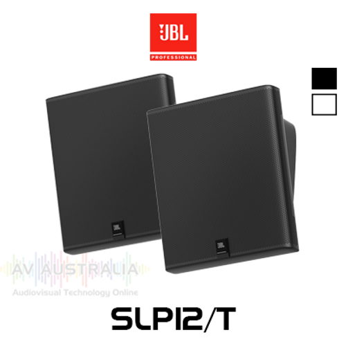 JBL SLP12/T 3" Full-Range 8 ohm 70/100V Low Profile On-Wall Loudspeakers (Pair)