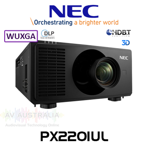 NEC PX2201UL 20500 Lumen WUXGA HDBaseT Professional Xtreme/High-End Installation Laser Projector