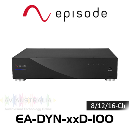 Episode Dynamic 8/12/16 Channels 100W Class-D Digital Amplifier