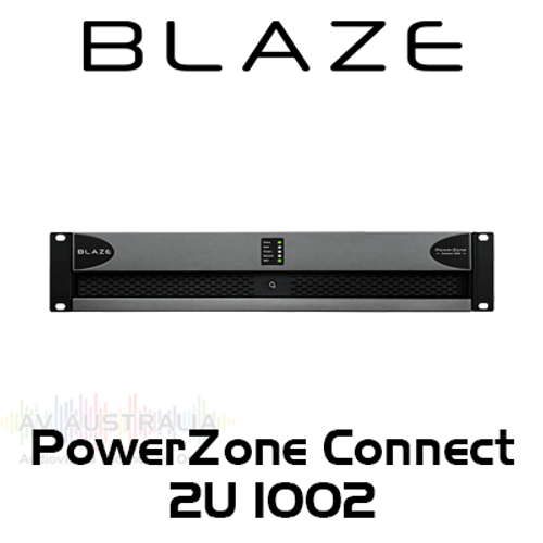 Blaze Audio PowerZone Connect 1002 2-Channel 1000W Class-D DSP Amplifier