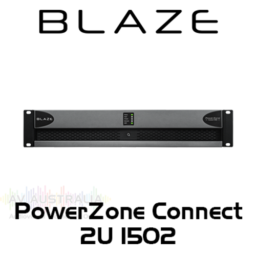 Blaze Audio PowerZone Connect 1502 2-Channel 1500W Class-D DSP Amplifier