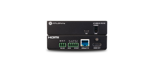 Atlona 4K HDR HDMI Over HDBaseT Receiver with Control & Remote Power (40m)