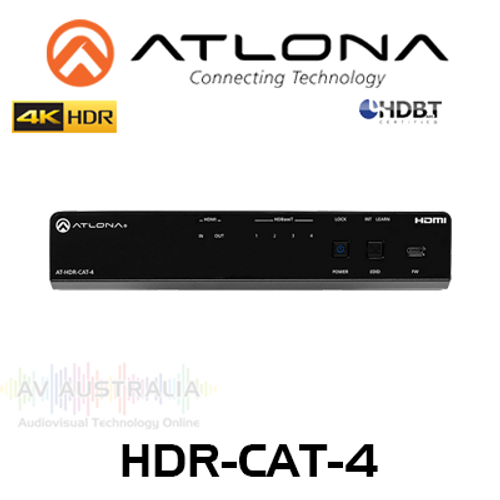 Atlona Four-Output 4K HDR HDMI to HDBaseT Distribution Amplifier (40m)