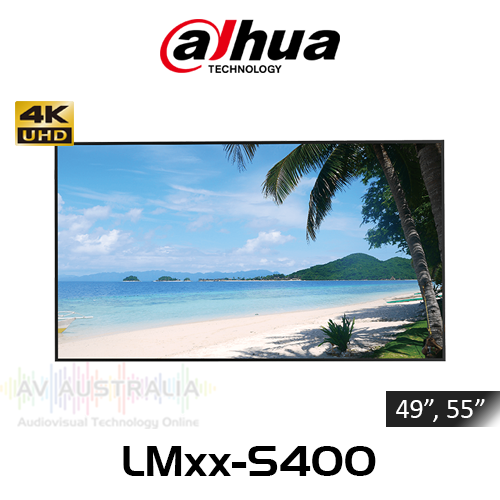 Dahua Ultra Series 4K UHD 450 Nits 8mm Bezel 24/7 Commercial Displays (49", 55")