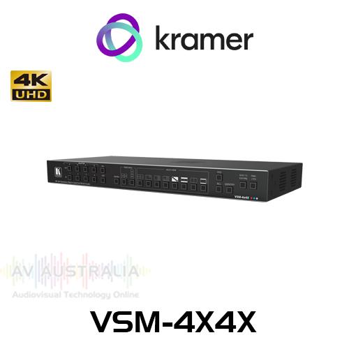 Kramer VSM-4X4X 4x4 Video Wall Seamless Matrix Switcher