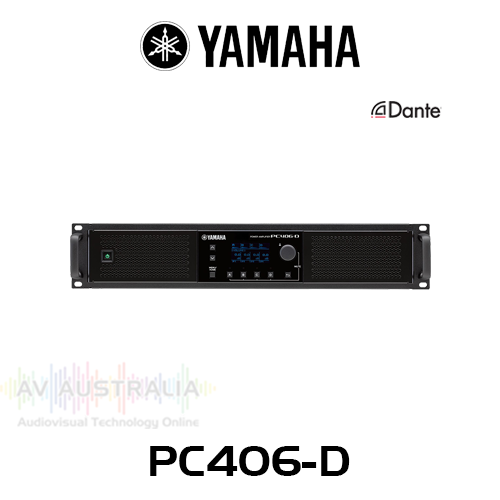 Yamaha PC406-D 4 x 600W @ 8 ohm Power Amplifier