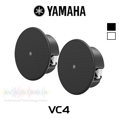 Yamaha VC4 4" 16 ohm 70/100V In-Ceiling Speakers (Pair)
