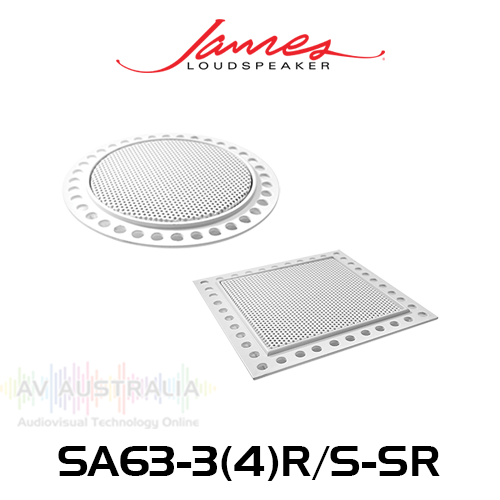 James Loudspeaker 63SA 3"/4" Round or Square Sheetrock Trim Kit