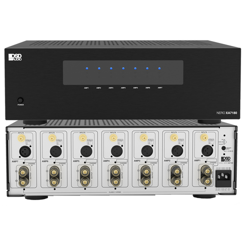 OSD Nero XA7180 7-Ch 130W Class H Home Theatre Power Amplifier