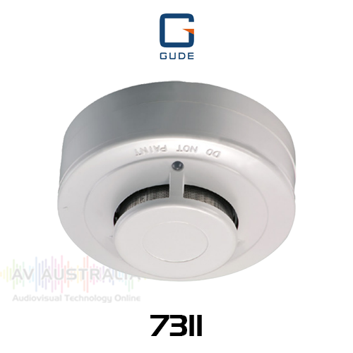 GUDE Optical Smoke Detector For Devices with Industrial Clamp