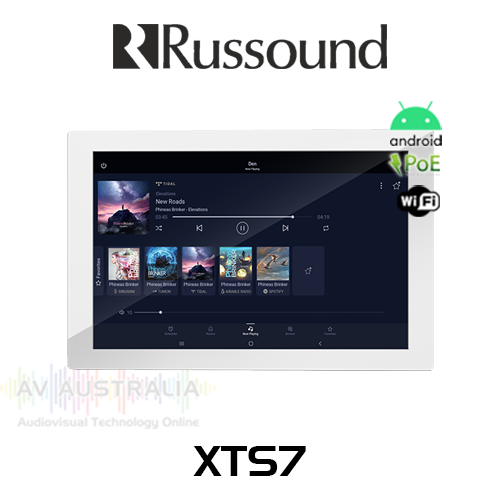 Russound XTS7 7" Wall-Mounted Color Touchscreen