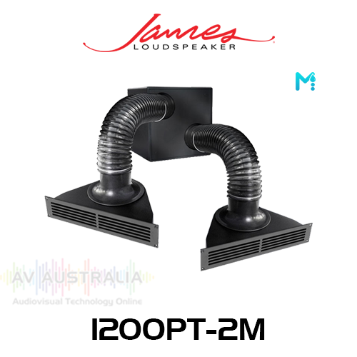 James Loudspeaker 1200PT-2M 12" Dual Marine PowerPipe Subwoofer