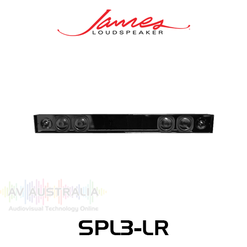 James Loudspeaker SPL3-LR Quad 3.5" Ultra-Slim Stereo Soundbar (Each)