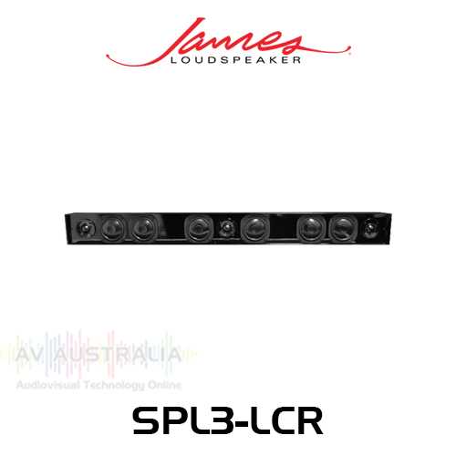 James Loudspeaker SPL3-LCR Six 3.5" Ultra-Slim LCR Soundbar (Each)
