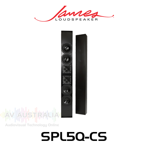 James Loudspeaker SPL5Q-CS Triple 5.25" Centergy Soundbar - 3.5" Depth (Pair)