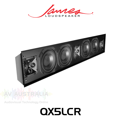 James Loudspeaker QX5LCR Quad 5.25" LCR In-Wall Soundbar (Each)